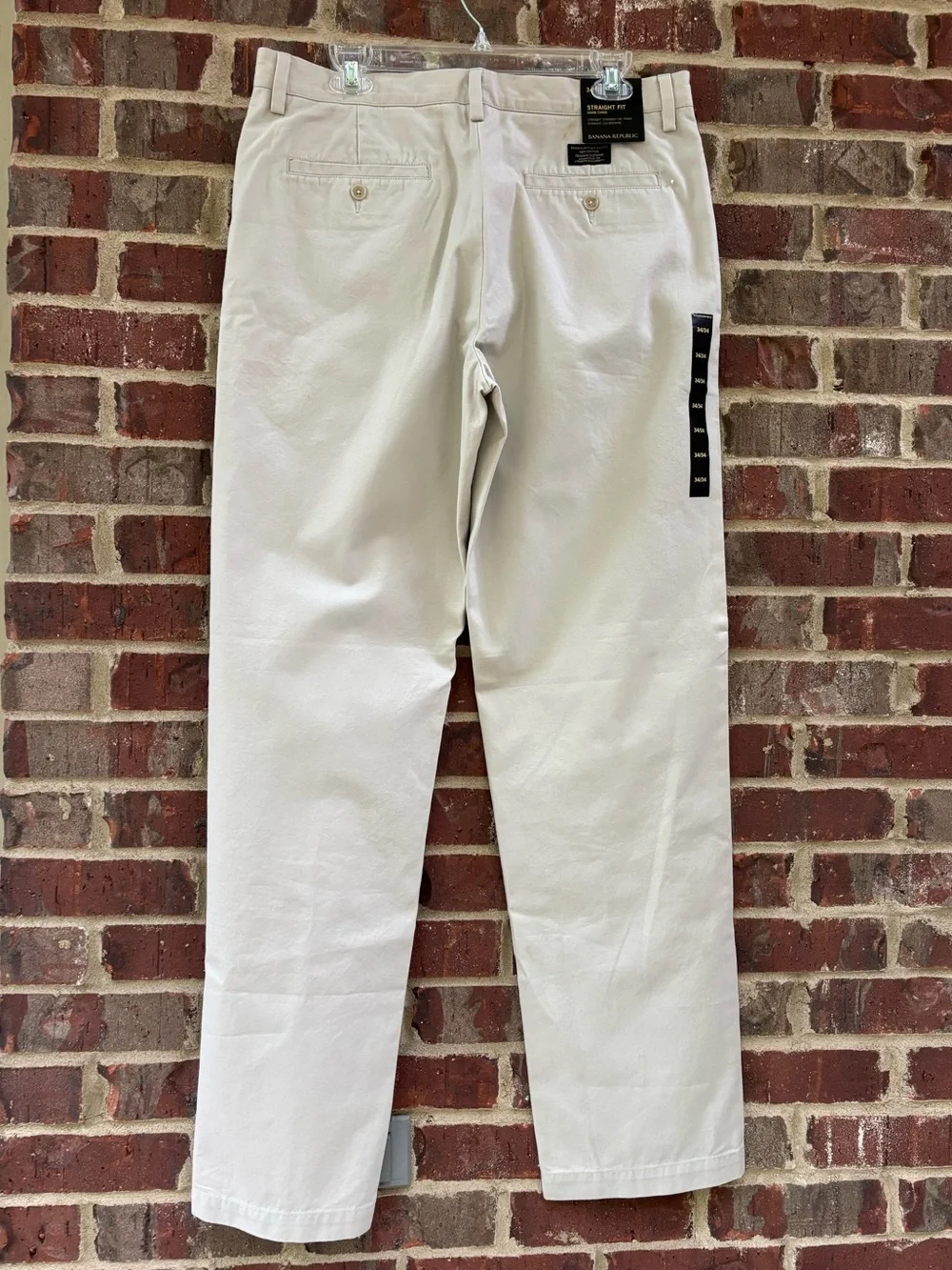 Banana Republic Light Khaki Men's Chinos NWT